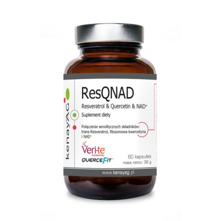 KENAY ResQNAD Resveratrol Quercetin NAD+ (60 kaps.)
