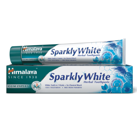 HIMALAYA Pasta do zębów Sparkly White Herbal Toothpaste (75 ml)