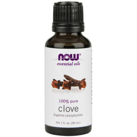 NOW FOODS 100% Olejek Goździkowy - (Clove) Goździki (30 ml)