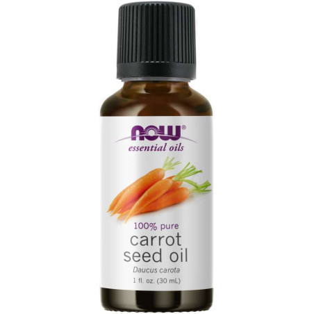 NOW FOODS Olejek Carrot Seed Oil (30 ml)