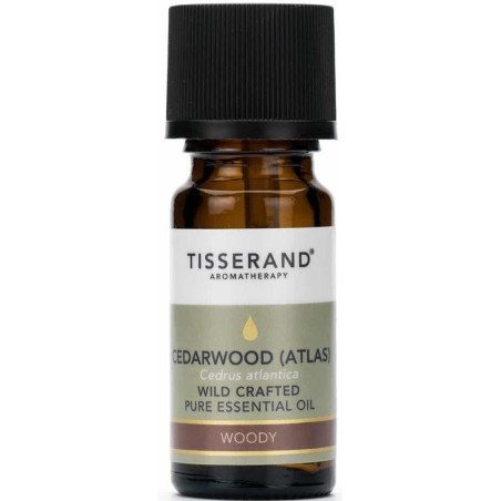 TISSERAND AROMATHERAPY Cedarwood Atlas Wild Crafted - Olejek z Drzewa Cedrowego (Cedr Atlaski) (9 ml)