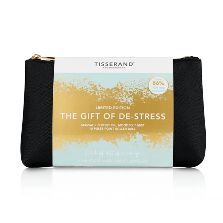 TISSERAND AROMATHERAPY The Gift of De-Stress - Zestaw upominkowy 3 produktów w kosmetyczce