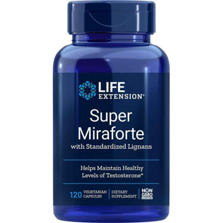 LIFE EXTENSION Super Miraforte with Standardized Lignans (120 kaps.)