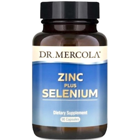 DR. MERCOLA Zinc plus Selenium - Cynk i Selen (90 kaps.)