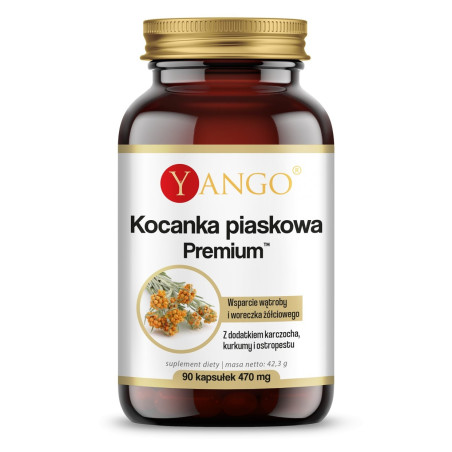YANGO Kocanka piaskowa Premium (90 kaps.)
