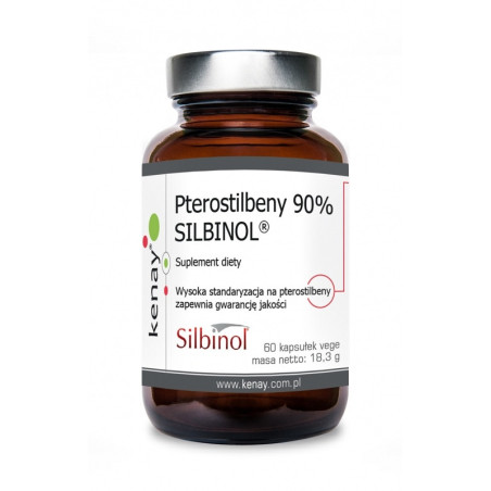 KENAY Pterostilbeny 90% Silbinol (60 kaps.)