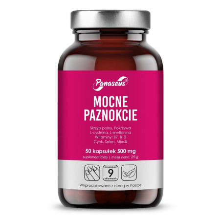 PANASEUS Mocne paznokcie (50 kaps.)