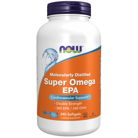 NOW FOODS Super Omega EPA 360 mg DHA 240 mg (240 kaps.)