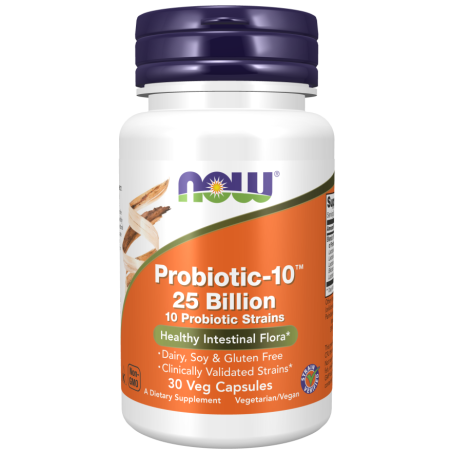 NOW FOODS Probiotic-10 - 25 Bilion (30 kaps.)