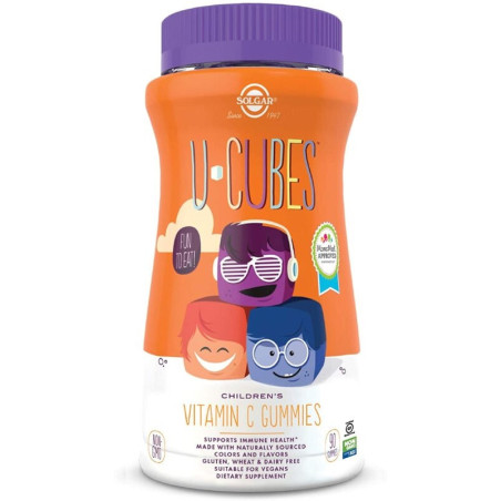 SOLGAR U-Cubes Children's Vitamin C (90 żelek)