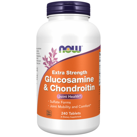 NOW FOODS Extra Strength Glucosamine & Chondroitin (240 tabl.)