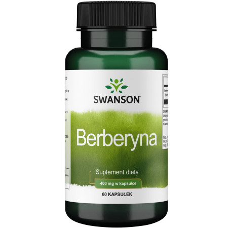 SWANSON Berberine 400 mg (60 kaps.)