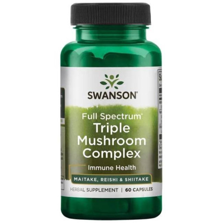 SWANSON Full Spectrum Triple Mushroom (60 kaps.)