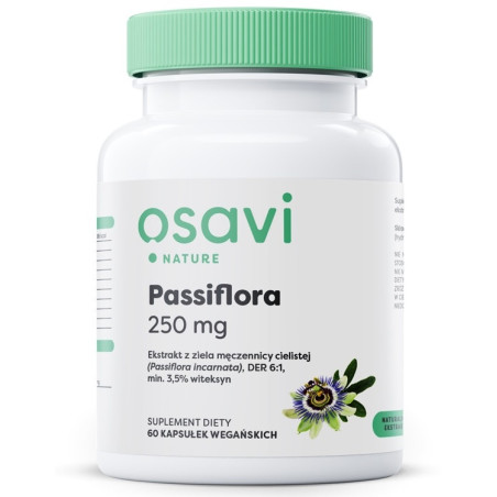 OSAVI Passiflora - ekstrakt 250 mg (60 kaps.)