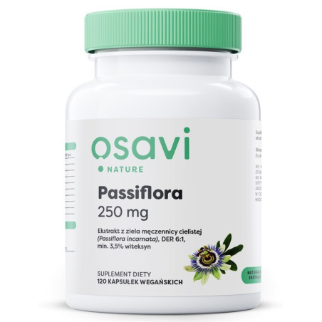 OSAVI Passiflora - ekstrakt 250 mg (120 kaps.)
