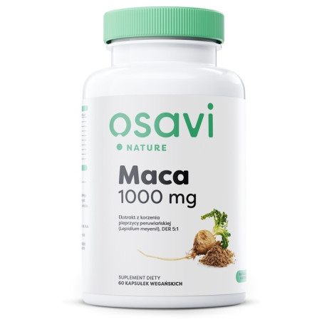 OSAVI Korzeń Maca - ekstrakt 5:1 500 mg (60 kaps.)