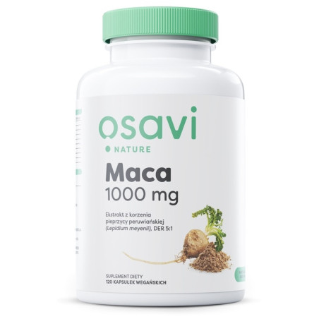 OSAVI Korzeń Maca - ekstrakt 5:1 500 mg (120 kaps.)