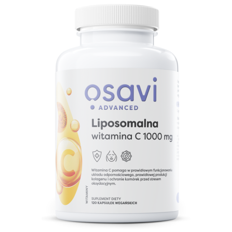 OSAVI Liposomalna witamina C 500 mg (120 kaps.)