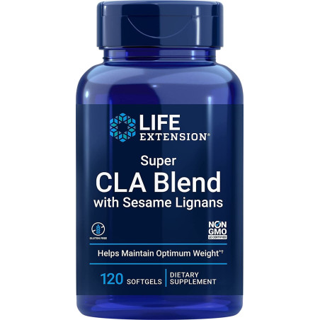 LIFE EXTENSION Super CLA Blend with Sesame Lignans (120 kaps.)
