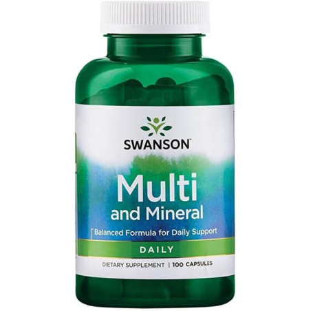 SWANSON Multi and Mineral (100 kaps.)