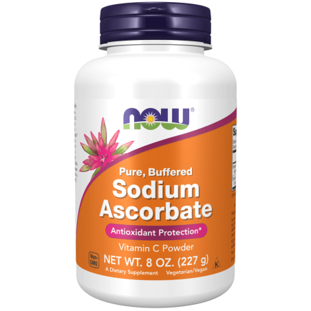 NOW FOODS Sodium Ascorbate - Vitamin C Powder (227 g)