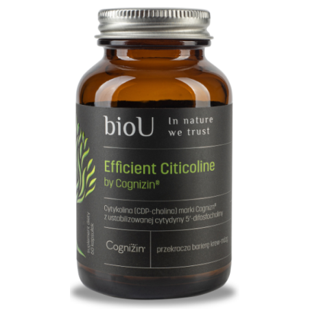 BIOU Cytykolina - Efficient Citicoline by Cognizin (60 kaps.)