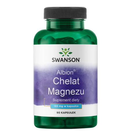 SWANSON Albion Magnesium Glycinate 133 mg (90 kaps.)