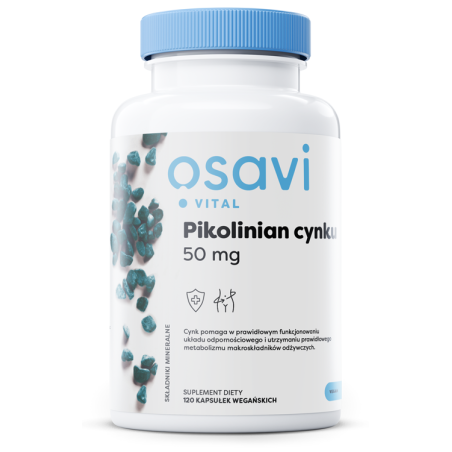 OSAVI Pikolinian cynku 50 mg (120 kaps.)