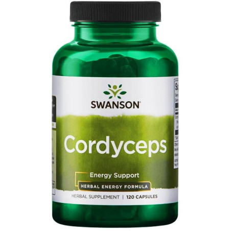 SWANSON Cordyceps 600 mg (120 kaps.)