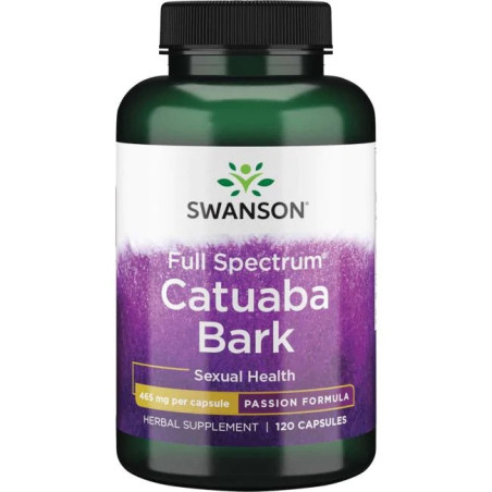 SWANSON Full Spectrum Catuaba Bark 465 mg (120 kaps.)