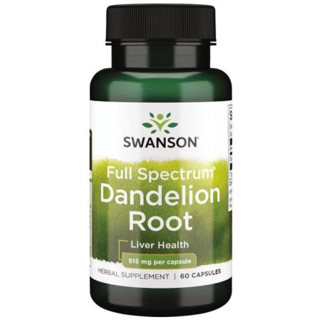 SWANSON Dandelion Root 515 mg (60 kaps.)