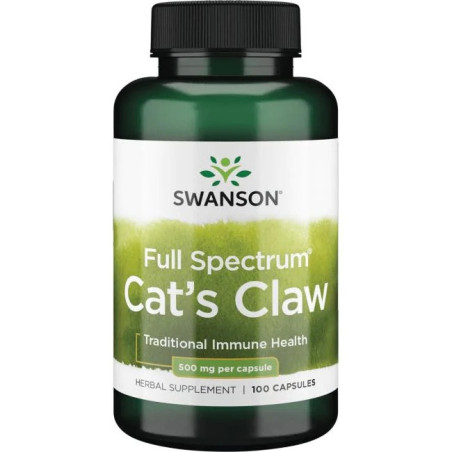 SWANSON Full Spectrum Cat's Claw 500 mg (100 kaps.)
