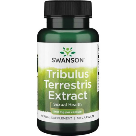 SWANSON Tribulus Terrestris Extract 500 mg (60 kaps.)