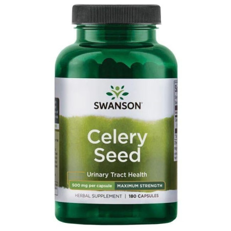 SWANSON Celery Seed 500 mg (180 kaps.)