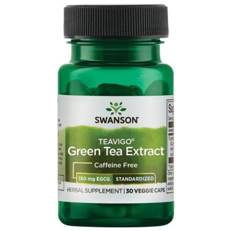 SWANSON TEAVIGO Green Tea Extract Caffeine Free (30 kaps.)