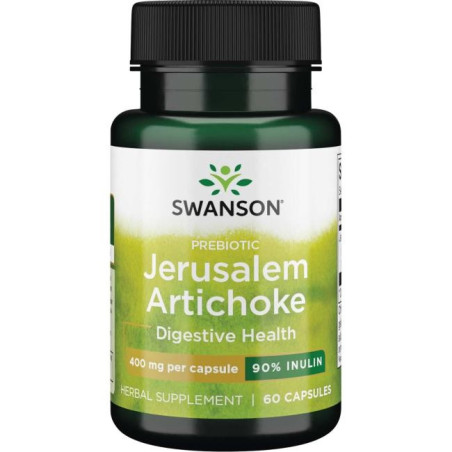 SWANSON Prebiotic Jerusalem Artichoke 400 mg (60 kaps.)