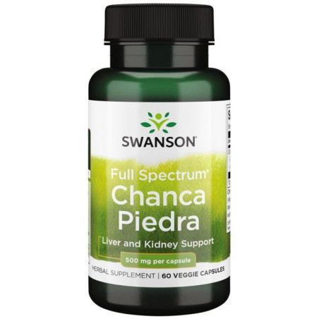 SWANSON Chanca piedra 500 mg (60 kaps.)