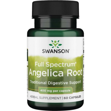 SWANSON Full Spectrum Angelica 400 mg (60 kaps.)