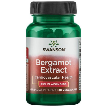 SWANSON Bergamot Extract 500 mg (30 kaps.)