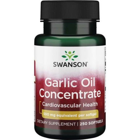 SWANSON Garlic Oil Concentrate (250 kaps.)