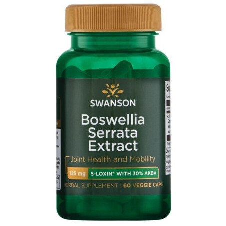 SWANSON Boswellia Serrata Extract 125 mg (60 kaps.)