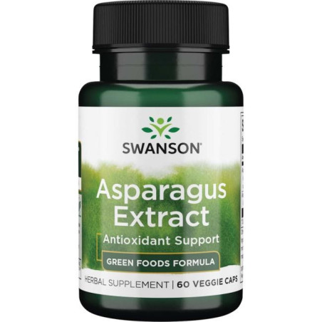 SWANSON Asparagus Extract (60 kaps.)