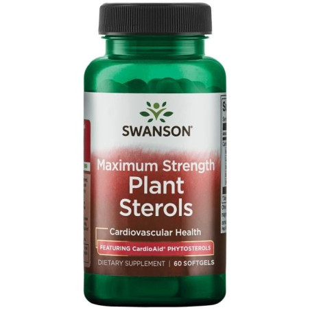 SWANSON Maximum Strength Plant Sterols (60 kaps.)