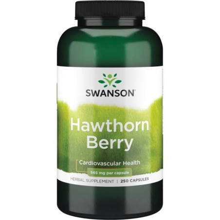 SWANSON Hawthorn Berry 565 mg (250 kaps.)