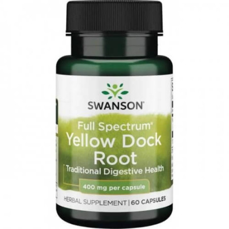 SWANSON Yellow Dock Root (60 kaps.)