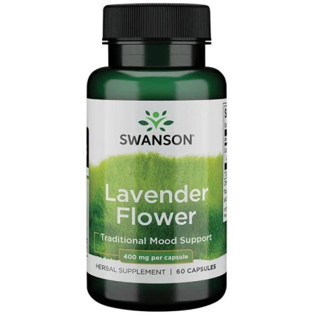 SWANSON Full Spectrum Lavender Flower - Lawenda (60 kaps.)