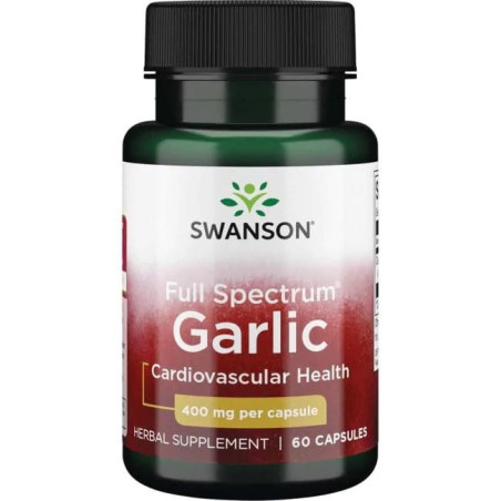 SWANSON Full Spectrum Garlic (60 kaps.)