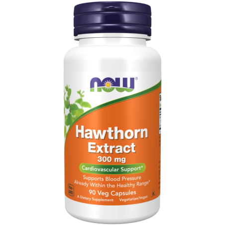 NOW FOODS Hawthorn Extract 300 mg (90 kaps.)