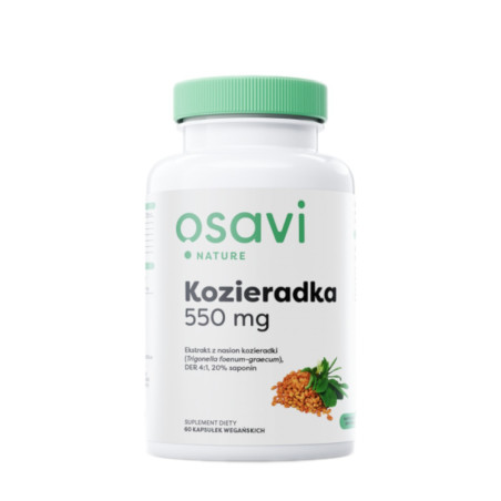 OSAVI Kozieradka 550 mg (60 kaps.)