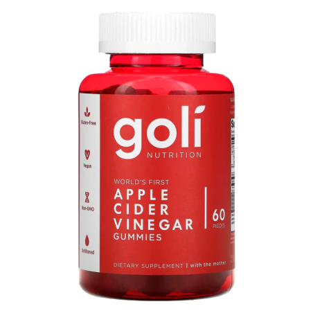 GOLI NUTRITION Apple Cider Vinegar Gummies (60 żelek)